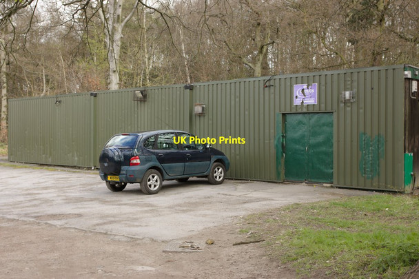 Photo 6"x4" Scout Hut, Fir Tree Lane Camp Town c2013