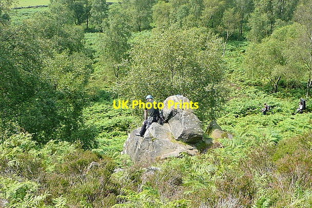 Photo 6"x4" Climbing at Birchen Edge Robin Hood\/SK2772 c2012
