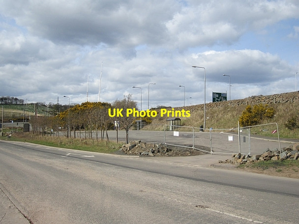 Photo 6"x4" Car park and A90 Inverkeithing c2013