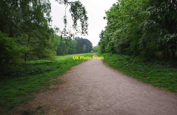 Photo 6"x4" Public footpath by western edge of Bunkers Hill Wood, Staffs Stourbridge c2011