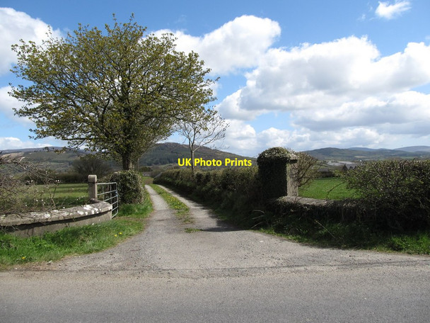 Photo 6"x4" Farm entrance off Ballsmill Road Forkhill c2013