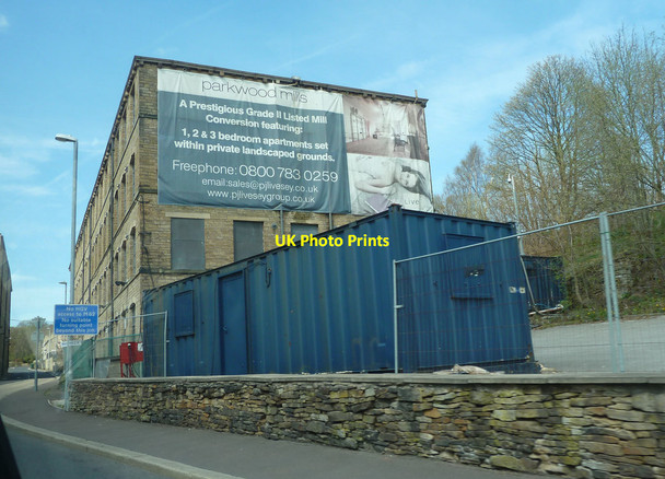 Photo 6"x4" Parkwood Mills, Longwood Golcar c2013