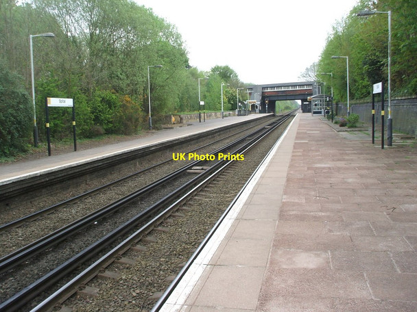 Photo 6"x4" Spital railway station, Wirral Bebington c2009
