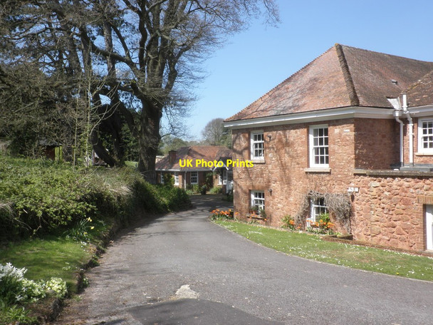 Photo 6"x4" Entrance driveway, Halse Manor Hospital Halse\/ST1427 c2013