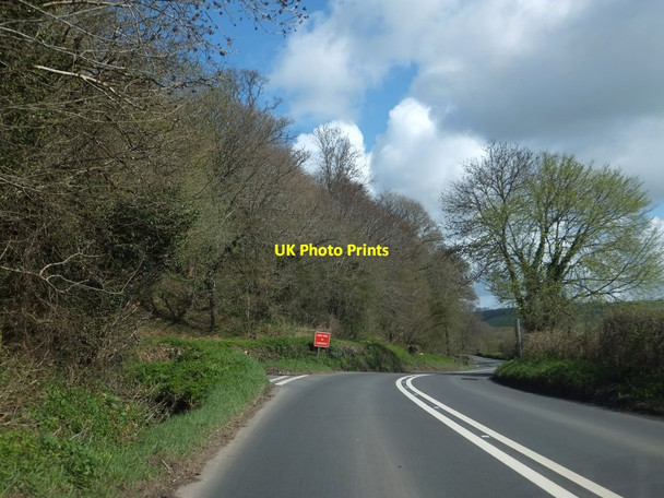 Photo 6"x4" Deep Lane junction with A377 Kingford\/SS6219 c2013