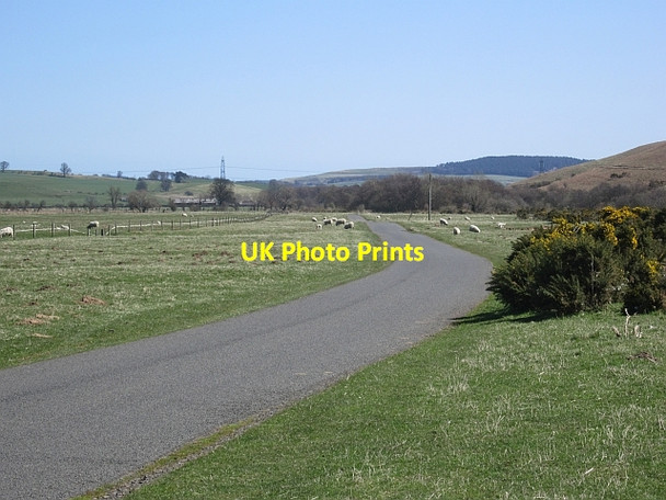 Photo 6"x4" Unfenced road, Ingram Ingram c2013