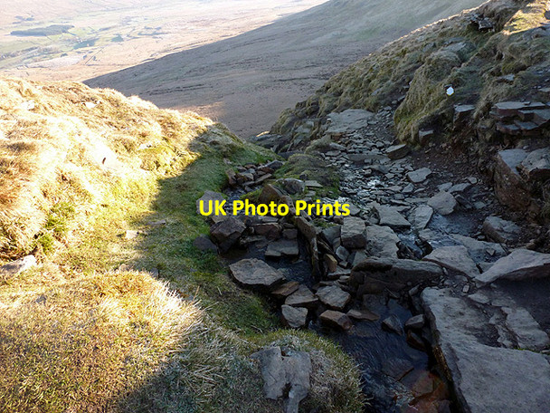Photo 6"x4" The beck at Swine Tail Chapel-le-Dale c2013