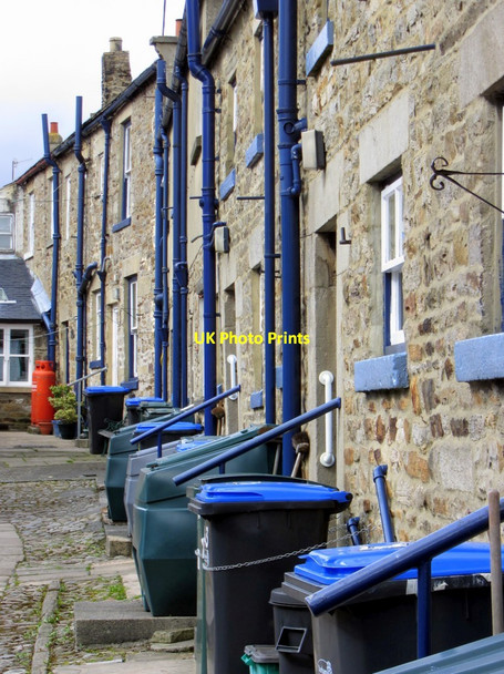 Photo 6"x4" Rear of Market Place, Middleton in Teesdale Middleton in Teesdale c2013