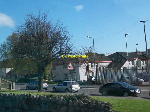 Photo 6"x4" Houses in Clanrye Avenue viewed from Camlough Road Newry c2013