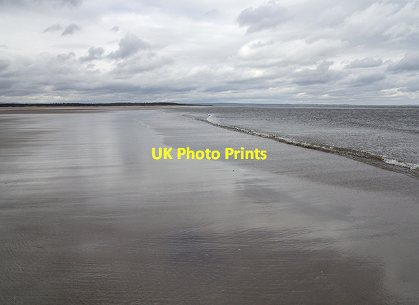 Photo 6"x4" Low tide on the West Sands Eden Mouth c2013