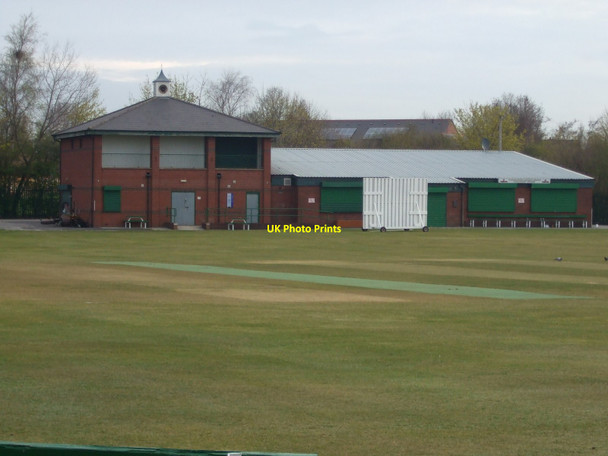 Photo 6"x4" Farnworth Social Circle Cricket Club - Pavilion Farnworth\/SD7305 c2013