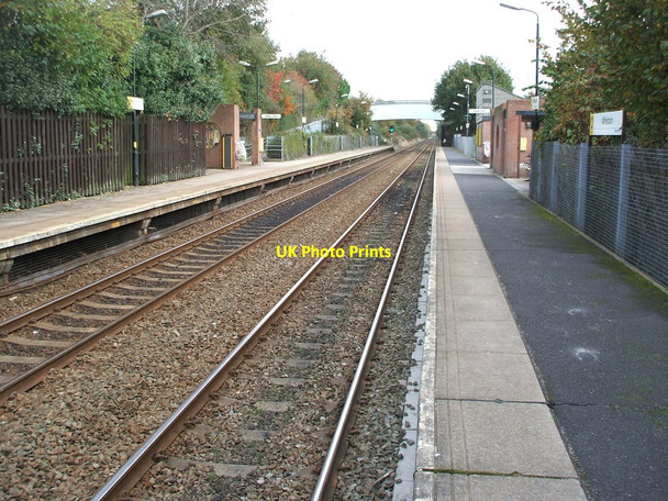 Photo 6"x4" Whiston railway station, Merseyside Prescot c2009