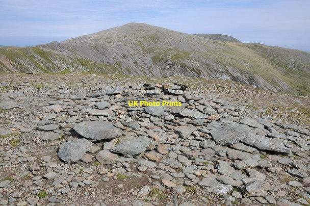 Photo 6"x4" Summit cairn on Pen yr Ole Wen Pen yr Ole Wen c2012