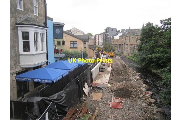 Photo 6"x4" Flood defences, Stockbridge Dean\/NT2474 c2012