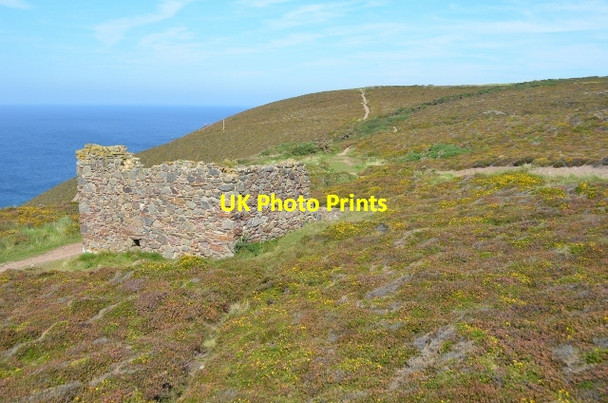 Photo 6"x4" Disused Mine Building Higher Bal c2012