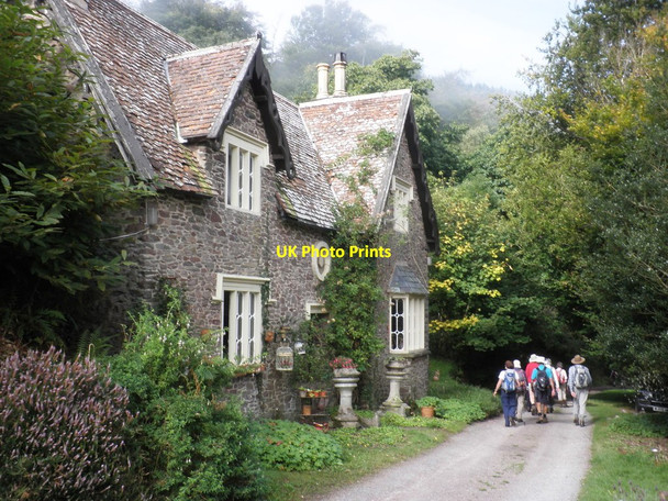 Photo 6"x4" Cottage, in Glenthorne Plantation Malmsmead c2012