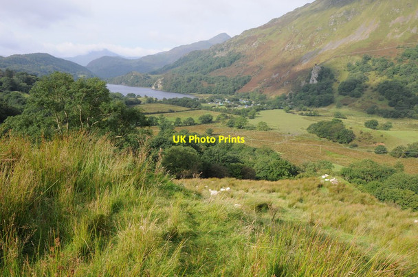 Photo 6"x4" View to Llyn Gwynant Bethania\/SH6250 c2012