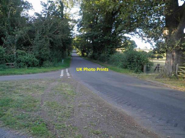 Photo 6"x4" The start of Hough Hill Hough-on-the-Hill c2012