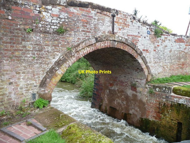 Photo 6"x4" Bridge 4, Droitwich Barge Canal Chatley c2012