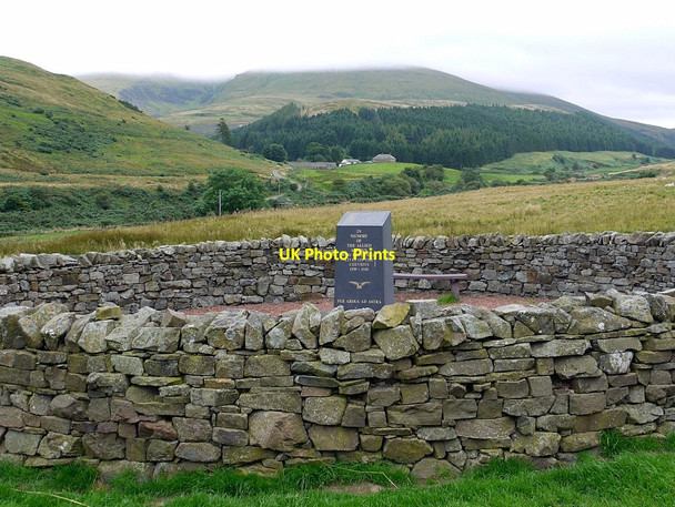 Photo 6"x4" The Cheviot Memorial, College Valley Loft Hill\/NT8725 c2012