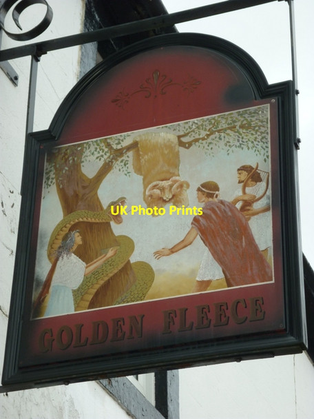 Photo 6"x4" The Golden Fleece, Calderbridge Calder Bridge c2012 P1