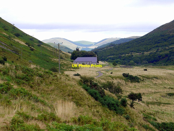 Photo 6"x4" Cuddystone Hall from the south Loft Hill\/NT8725 c2012
