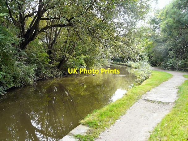 Photo 6"x4" Bend in the Peak Forest Canal Denton\/SJ9295 c2012