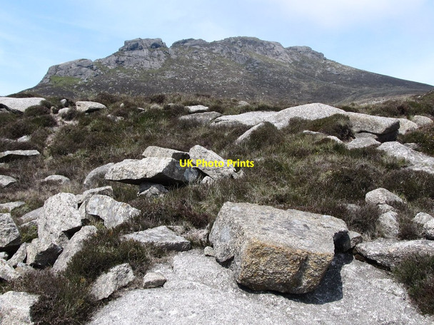 Photo 6"x4" The summit ridge of Binnian from the mountain's south-eastern spur Attical c2011