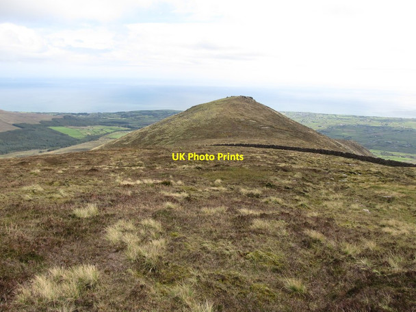 Photo 6"x4" The unnamed south-eastern spur of Slieve Binnian viewed from the col Attical c2012