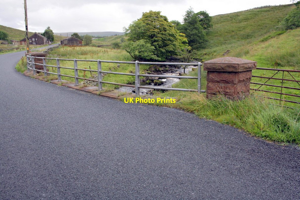 Photo 6"x4" Eastern parapet of Hard Ing Bridge Garsdale Head c2012