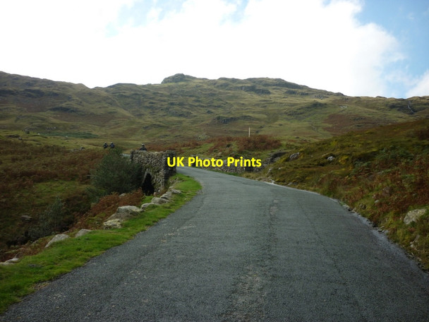 Photo 6"x4" Wrynose Bridge over Wrynose Beck Little Langdale c2012