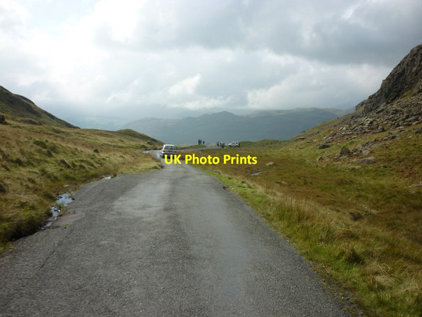 Photo 6"x4" Looking west from the top of Hardknot Pass Cockley Beck\/NY2401 c2012