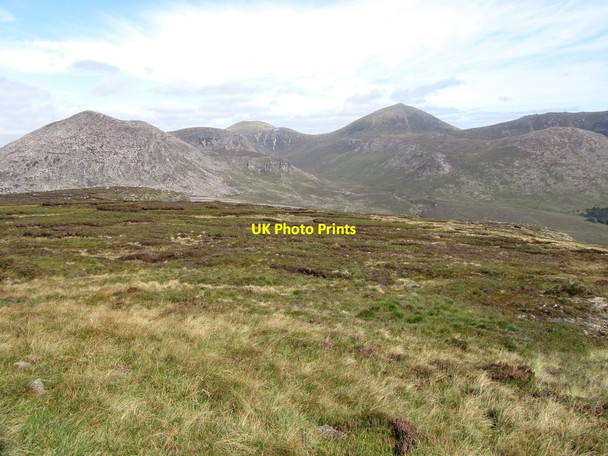 Photo 6"x4" View along the valley shoulder above the Annalong Valley Attical c2012