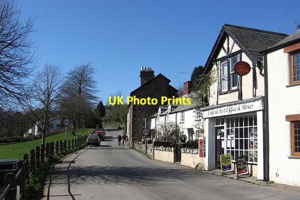 Photo 6"x4" Exford Post Office Exford c2012