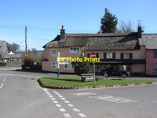 Photo 6"x4" Junction of Park Street and Chapel Street, Exford Exford c2012