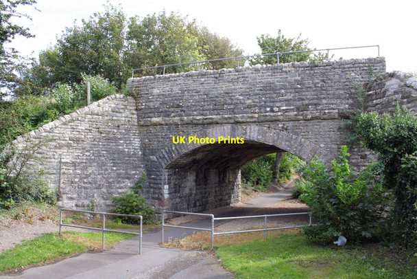 Photo 6"x4" Railway bridge over Sawmills Lane Dorchester\/SY6890 c2012