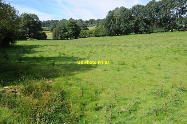 Photo 6"x4" Farmland near Frank's Bridge Frank's Bridge c2012