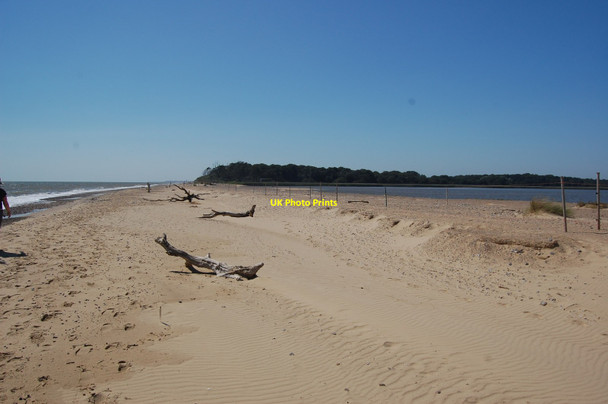 Photo 6"x4" Suffolk Coast Path (foreshore route) - Benacre Broad and Beach Covehithe c2012