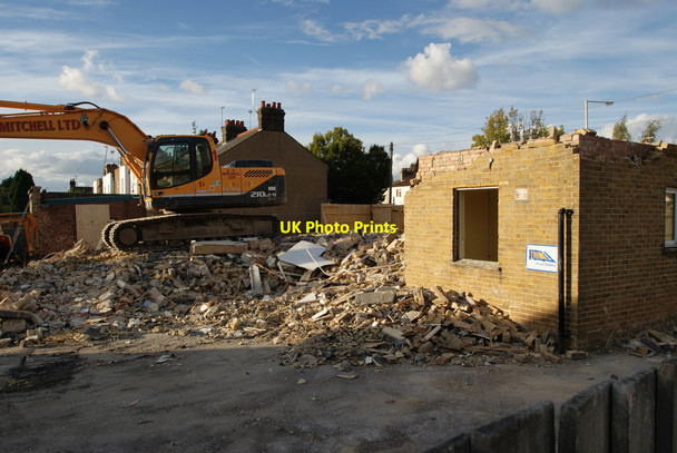 Photo 6"x4" Former Police Station: Demolition under way (5) London Colney c2012