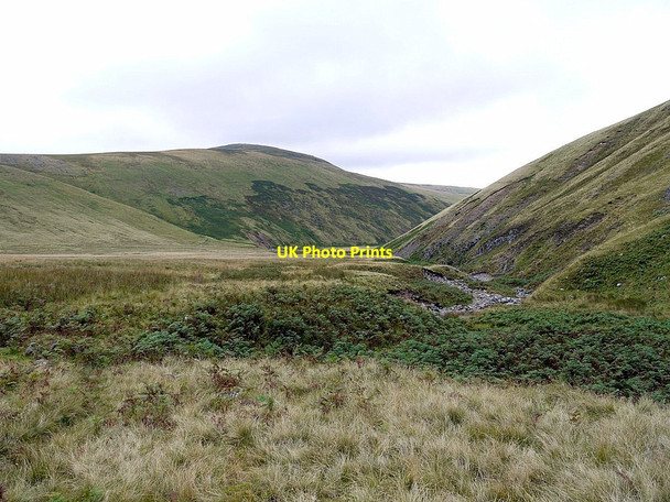 Photo 6"x4" College Burn below the Hen Hole Sourhope c2012