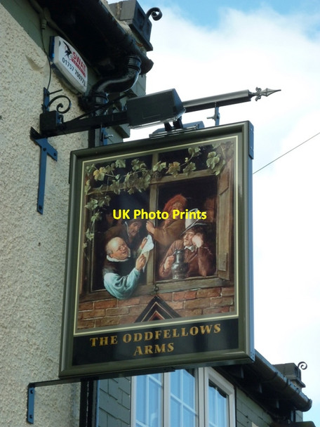 Photo 6"x4" The Oddfellows Arms, Wilberfoss Wilberfoss c2012 P1