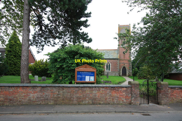 Photo 6"x4" St Andrew, Carlton Carlton\/SK3905 c2012 P1