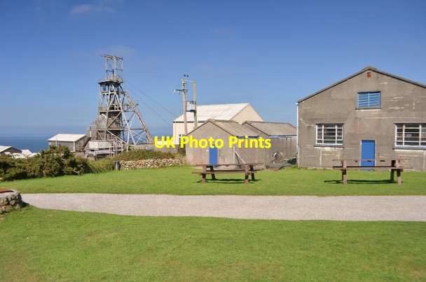 Photo 6"x4" Geevor Tin Mine Lower Boscaswell c2012