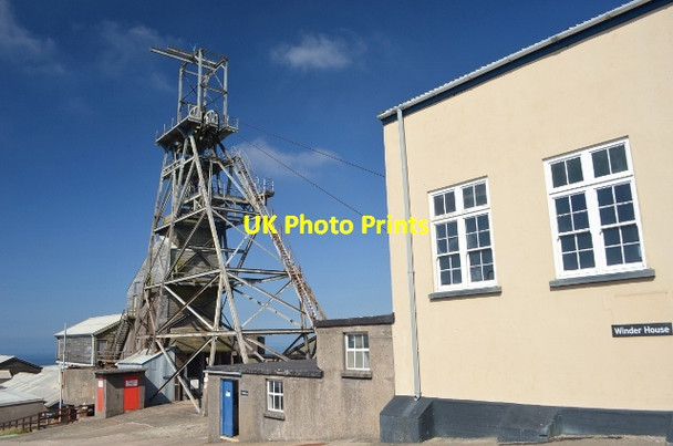 Photo 6"x4" Geevor Tin Mine Lower Boscaswell c2012