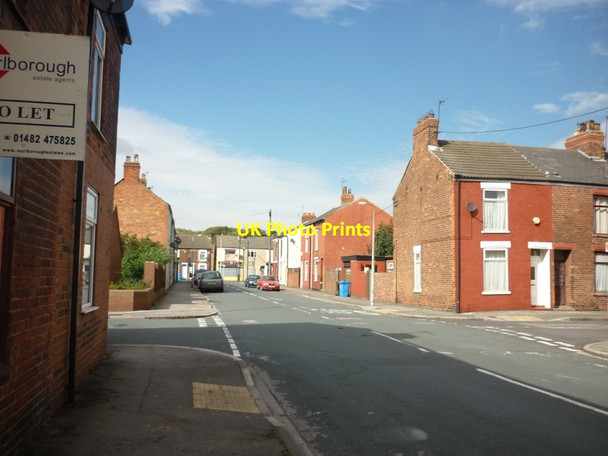 Photo 6"x4" Nicholson Street at Tunis Street, Sculcoates Kingston upon Hull c2012