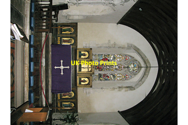 Photo 6"x4" The altar in St Jame's church, Avebury Avebury Trusloe c2011