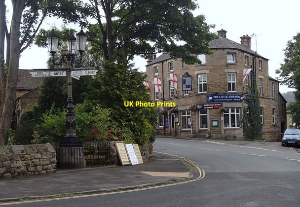 Photo 6"x4" The end of Station Road, Hathersage Hathersage c2012