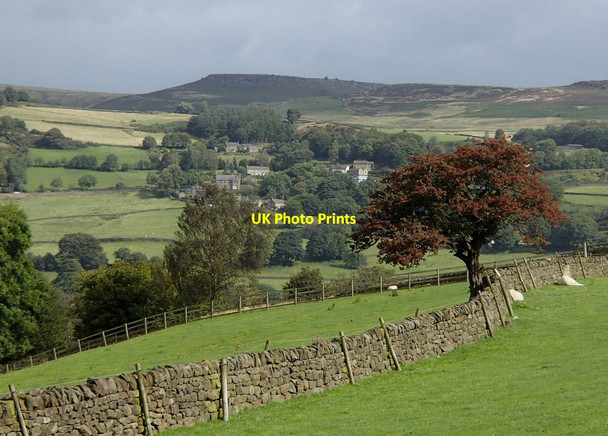 Photo 6"x4" Fields by Tor Farm Leam c2012