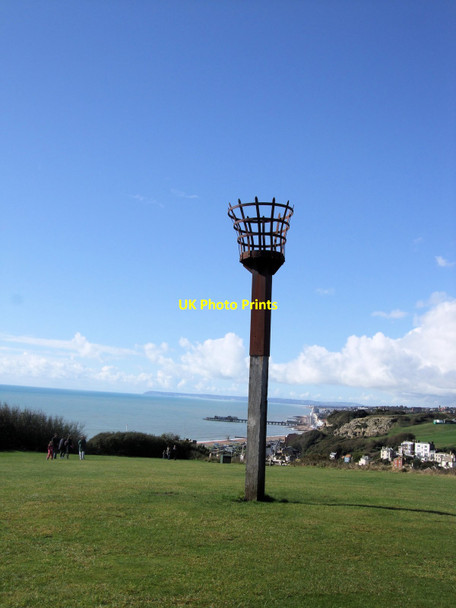 Photo 6"x4" West Hill Beacon, Hastings Hastings\/TQ8110 c2012