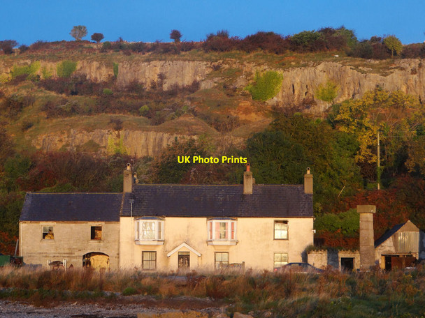 Photo 6"x4" Former quarry buildings Caim c2012